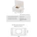Tissue Box Tissue Dispenser Tissue Box Dry Wet Tissue Paper Case Wet Wipes Box Wet Wipes Storage Box Wipes Dispenser Box Care Baby Wipes Napkin Storage Box Wipes Dispenser Home - Buy Online on GoSupps.com