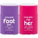 BodyGlide Foot Glide Anti Blister Balm, 0.8oz: Blister Prevention. Use on Toes, Heel, Ankle, Arch, Sole and Ball of Foot & FH8 body glide For Her Anti Chafe Balm, 0.8 oz (USA Sale Only) 0.8oz + Anti-Chafe Balm, For her