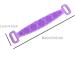 Silicone Bath Body Brush Exfoliator with Soft Bristles and Massage Dots - Blue Purple - Buy Online on GoSupps.com