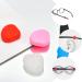 Beavorty Anti-Slip Glasses Ear Hooks - 20 Pairs Comfortable Silicone Sleeves for Glasses & Sunglasses - Red Accessories - Buy Online on GoSupps.com