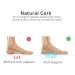 Senthmetic Natural Cork Insoles - Graffiti Style, High Arch Support Orthotics for Flat Feet, Pronation, and Foot Pain Relief - Free Tailoring Included - Buy Online on GoSupps.com