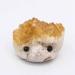 1pc 4cm-6cm Natural Mini Sized Citrine Hedgehog Crystal Stone Gift for Decoration Suitable for Home Crystals Stone Mineral Specimen - Buy Online on GoSupps.com