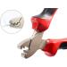 Croch Clamp Sleeves Set - 300 Fishing Pliers Crimp Sleeves in 7 Sizes | Durable Red Fishing Accessories - Buy Online on GoSupps.com