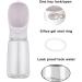 Emwel Large Portable Dog Water Bottle - 550ml Leak-Proof Puppy Dispenser for Pets - White - Buy Online on GoSupps.com