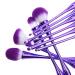 Portable Makeup Brush Set - Soft Travel Brushes for Eye Shadow Foundation Blush & More | International Shipping Available - Buy Online on GoSupps.com