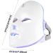 Led Face Masque Care 7 Color LED Light Care Masque | LED Beauty Masque Light Facial Care Rechargeable Skin Care Tool - Buy Online on GoSupps.com