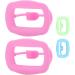 Portable Silicone Cheek Retractor - 2pcs Reusable Dental Mouth Opener for Oral Inspection (Blue) - International Shipping Available - Buy Online on GoSupps.com