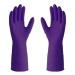 Colorful Nitrile Rubber Gloves Household Kitchen Work Dishwashing Extra Thick and Durable Household Cleaning Waterproof Gloves huangse Medium - Buy Online on GoSupps.com
