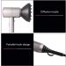 Hair Dryer Professional Ionic Hairdryer 2000W Salon Fast Drying Blow Dryers 3 Heat Settings Low Noise Blow Dryers Powerful AC Motor with 2 Nozzle and Diffuser for Home and Salon Men and Women Small - Buy Online on GoSupps.com