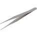 Daweglop Stainless Steel Pointed Tweezers 4.5 - Precision Silver Tweezers for Eyebrows & Beauty | Fast International Shipping - Buy Online on GoSupps.com