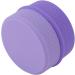 DAUZ Travel Silicone Cosmetic Container 12ml Silicone Cream Jar with Spoon proof for Women Outdoor Use (Purple) - Buy Online on GoSupps.com