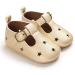 Baby Girls First Walking Mary Jane Shoes - Anti-Slip Princess Shoes 0-6 Months - Gold - Buy Online on GoSupps.com