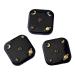 KCHYCV Moonstar Space Black Contact Lens Case with Lens Set of Portable Contact Lens Case Contact Lens Case