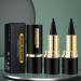 EVPCT 2Pcs Black Gel Lipstick & Eyeliner Pencils - Waterproof Smudge-Proof Cream for Smokey Eyes | Long Wear Halloween Makeup - Buy Online on GoSupps.com