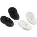 Silicone Ear Model 2 Pair Flexible Elastic Left Right Silicone Ear Model for Novice for Jewelry Display (Black and White) - Buy Online on GoSupps.com