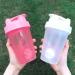 Seezi Protein Shaker Bottle 400ml - Leakproof & BPA Free | 2-Pack White & Pink | Perfect for Supplement Shakes & Creamy Protein Mixes - Buy Online on GoSupps.com