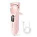 TOUCHBeauty AG-2316EU Heated Eyelash Curler with LED Display Electric Eyelash Curler with 3 Temperature Settings Natural Swing with Heating Silicone 10s Fast Heating and Long Durability