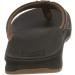 Reef Men's Leather Ortho-Bounce Coast Arch Support Flip Flops - Black/Brown - Size 8 - Buy Online on GoSupps.com