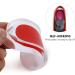 Buy Pudsirn Silicone Gel Plantar Fasciitis Inserts - Heel Pain Relief Bone Spur Support Transparent Unisex Size S 3 Pairs in 3 Colors | International Shipping Available - Buy Online on GoSupps.com