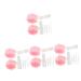 Beavorty 4 Sets Lace Double Eyelid Sticker Eye Eyelid Tapes Eye Makeup Tool Cosmetic Eye Patch 5.3x5.3cmx4pcs As Shown 1x4pcs