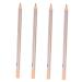 FOMIYES 4pcs Concealer Pen Powder Foundation Makeup Wooden Makeup Highlighter Stick Make up Pencil 16x0.8cm Ivory