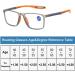Buy POHDHK 3 Pack Ultralight Anti Blue Light Reading Glasses - Presbyopia Glasses in 3 Colors Block Blue Light for Eye Protection - Buy Online on GoSupps.com