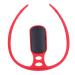 Posture Reminder Device - Comfortable Posture Corrector for Confidence | International Shipping Available (Red - Buy Online on GoSupps.com