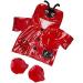 Ladybug Raincoat Teddy Bear Outfit (Size 8) - Adorable and Functional Gift for Kids - Buy Online on GoSupps.com