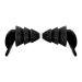 1 Pair Anti Noise Earplugs Sound Blocking Earplugs Anti-Noise Earplugs Ear Plugs Noise Canceling Earplugs Sleeping Earplugs Students Earplugs Sound Insulation Earplugs Black