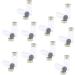 20Pcs Empty Sealed Sterile Serum Clear Glass Vials with - Clear 10ml - Buy Online on GoSupps.com