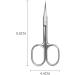 Craft Scissors Cuticle Dead Skin Remover Cuticle Scissors Professional Nail Scissors Scissors - Buy Online on GoSupps.com