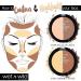 Wet 'n' Wild MegaGlo Contouring Palette - Dulce De Leche | Buildable & Blendable Formula for Sculpted Face - Buy Online on GoSupps.com