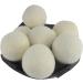 ZIEM 6Pcs 7CM Wool Balls Clothes Dryer Laundry Eco Friendly Softener Dehumidification Decrease Drying Time Washing Reusable Static Free - Buy Online on GoSupps.com