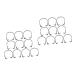 20 Pcs Earplugs Sleeping Ear Plugs Protective Banded Ear Plugs Noise Reducing Ear Plugs Silicone Ear Plugs
