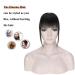 Buy Elailite Clip In Blunt Bangs | Remy Real Hair 14cm Pony & 26cm Side Fringe | #01 Black - International Shipping Available - Buy Online on GoSupps.com