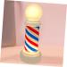 POPETPOP Signs Barber Sign Hair Salon Pole Reusable Barber Pole Neon Lights Accessories Shine To Rotate - Buy Online on GoSupps.com