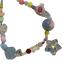 vsilay Egirl Jewelry Cool Colorful Beads Pendant Necklace DIY Fashion Star Charm Choker Y2K Necklace for Women Punk Accessories