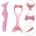POPETPOP 4 Pcs Eyeliner Mascara Lash Shield Lash Kit Eyeshadow Auxiliary Guard Pads Makeup Tool Mermaid Girl - Buy Online on GoSupps.com