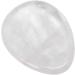MookaiTedecor Bergkristall Thumbstone Massage Stones - Healing Reiki Crystals 2 Pack 45x35x5 mm Drop-Shaped Mountain Crystal - Buy Online on GoSupps.com