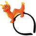 TQUXNGA Chinese Seraphim Headband for Women Girls Cute Dragon Chinese Zodiac Headwear Plush Dragon for New Year Party Red - Buy Online on GoSupps.com