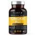 Tongkat Ali Ultrapower - Longjack Extract Supplement for Stamina Strength Endurance Lean Muscle Growth & Recovery - Men's Pre Workout Supplement 60 Capsules Non GMO