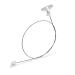 48" Long Flexible Dishwasher Cleaning Brush Sink Snake Drain Cleaning Tool Vinyl Pipe Cleaner Unclogger Tool for Kitchen Air Gap on Dishwasher Garbage Disposal & Sinks by FryOilSaver Co. B291C