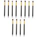 WOONEKY 12 Pcs Eye Make-up Brush Kit Creamy Eyeshadow Foundation Makeup Brush Eye Makeup Brushes Black - Buy Online on GoSupps.com