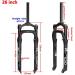 BOLANY 26 Snow Bike Front Fork | Aluminum Alloy Air Gas Fat Fork for 4.0 Tire | Bicycle Accessories - Buy Online on GoSupps.com