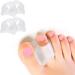 Jinlanshop Toe Separator & Spreader - 4 Piece Gel Toe Protectors for Friction Relief & Pressure Relief - Unisex Medium Distance - Buy Online on GoSupps.com