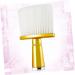 MERRYHAPY Hair Brush Hairdressing Face Duster Haircut Duster Haircut Brush Hair Cutting Neck Duster Neck Duster Hair Removal Brush Neck Hair Sweep Brush Dedicated Hair Comb 14x10cm Golden - Buy Online on GoSupps.com
