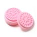 YOUNGFLY 50PCS Flower Shape False Eyelashes Extension Glue Holder Lashes Eyelash Pallet Plastic Pads 4.6CM