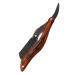 Ficklap (rapid black razor foldable razor razor razor double manual beard cutter straight razor blades man combo-plate wooden foldable
