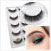 5 Pairs Long 3D False Eyelashes - Natural Look Black Eyelash Extensions for Stunning Makeup | G803 - Buy Online on GoSupps.com