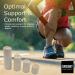 Premium Cotton Elastic Bandage Wrap - 4 Pack (Sizes 2 3 4 6) | Compression Wrap for Sprains & Injuries - International Shipping Available - Buy Online on GoSupps.com